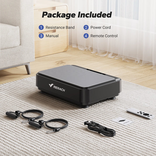 Transform Your Body with the MERACH Vibration Plate Exercise Machine – Enhance Lymphatic Drainage, Relieve Pain, and Achieve Your Weight Loss Goals!